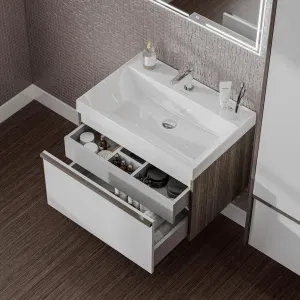 Тумба под раковину Kerama Marazzi Modula MO.60.1+1\AR 60 см арабика