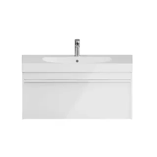 Тумба под раковину Kerama Marazzi Modula MO.100.1+1\WHT 100 см белый Тумба под раковину Kerama Marazzi Modula MO.100.1+1\WHT 100 см белый