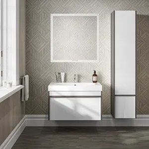 Пенал подвесной Kerama Marazzi Modula MO.165\AR 35 см арабика/белый