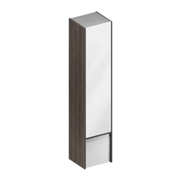 Пенал подвесной Kerama Marazzi Modula MO.165\AR 35 см арабика/белый