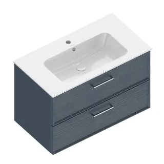 Тумба под раковину Kerama Marazzi Piano Classic PIA.CL.85\BLU.M 85 см ясень синий матовый Тумба под раковину Kerama Marazzi Piano Classic PIA.CL.85\BLU.M 85 см ясень синий матовый
