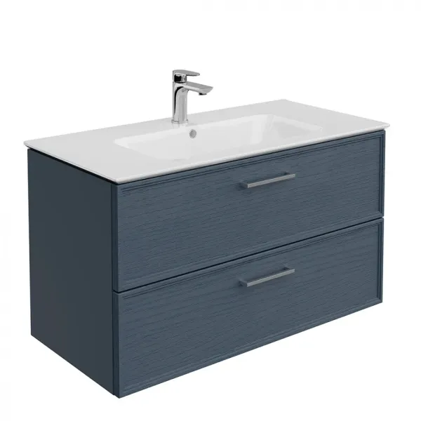 Тумба под раковину Kerama Marazzi Piano Classic PIA.CL.95\BLU.M 95 см ясень синий матовый