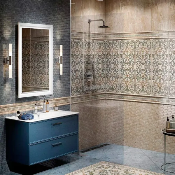 Тумба под раковину Kerama Marazzi Piano Classic PIA.CL.95\BLU.M 95 см ясень синий матовый