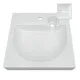 Раковина на стиральную машину Sanita Luxe Гелакси WB.WM/Galaxy/60-C/WHT.G/S1 60 см белый