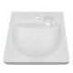 Раковина на стиральную машину Sanita Luxe Гелакси WB.WM/Galaxy/60-C/WHT.G/S1 60 см белый