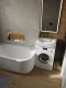 Раковина на стиральную машину Sanita Luxe Гелакси WB.WM/Galaxy/60-C/WHT.G/S1 60 см белый