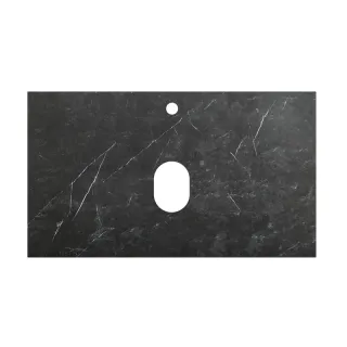 Столешница BelBagno KEP-80-MNO 80 см мрамор чёрный матовый