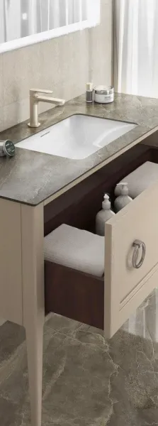 Тумба под раковину Kerama Marazzi Plaza Classic Neo PL.CN.80.1\CAP.M 80 см капучино матовый