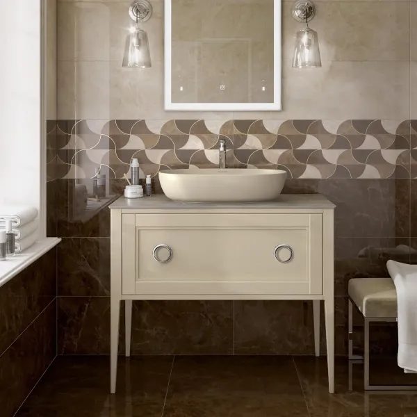 Тумба под раковину Kerama Marazzi Plaza Classic Neo PL.CN.120.1\CAP.M 120 см капучино матовый