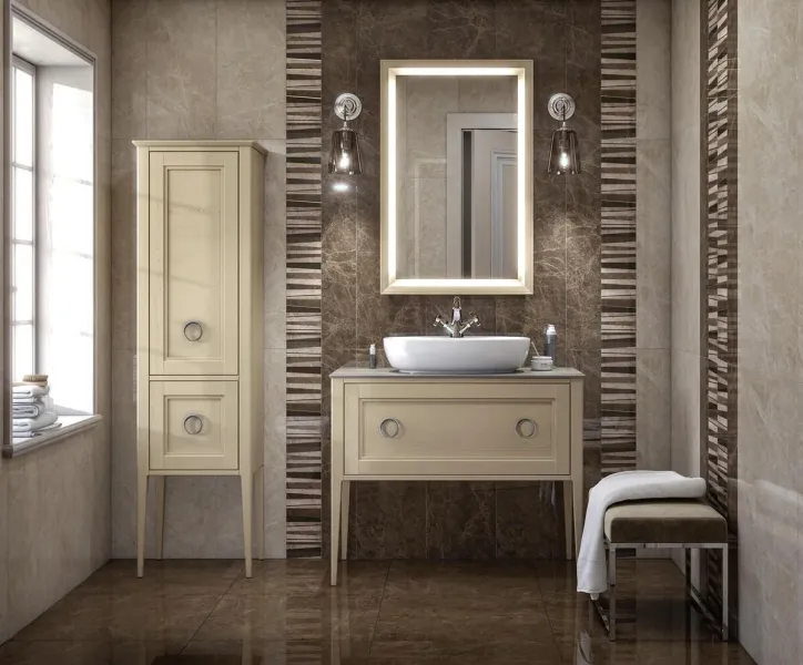 Тумба под раковину Kerama Marazzi Plaza Classic Neo PL.CN.120.1\CAP.M 120 см капучино матовый