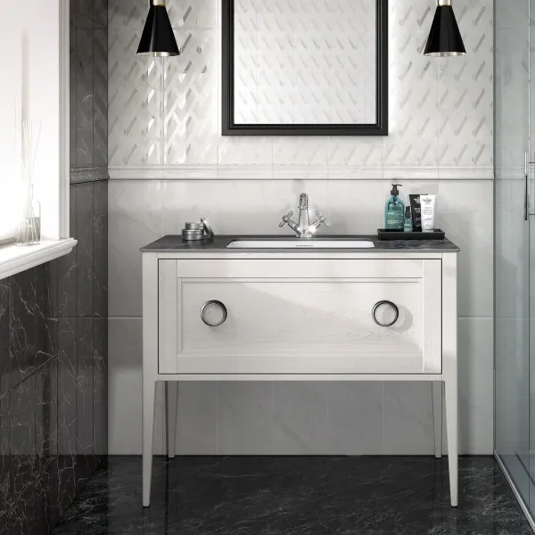 Тумба под раковину Kerama Marazzi Plaza Classic Neo PL.CN.120.1+1\WHT.M 120 см белый матовый