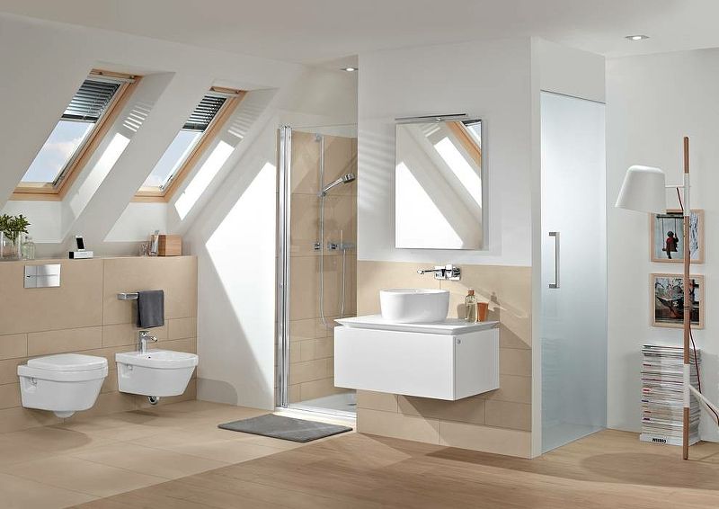 Биде Villeroy Boch Architectura 54840001 подвесное Альпийский белый