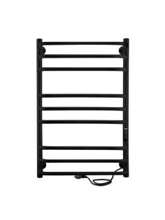 Полотенцесушитель электрический Indigo Brace Lux LCBLE80-50BRRt 80x50 см чёрный муар