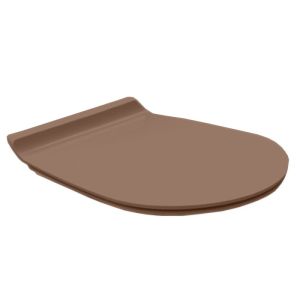 Крышка для унитаза Simas Vignoni VI004 moka matt/cr бежевая