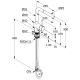 Смеситель для кухни Kludi Steel хром 45851F877