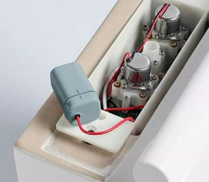 Унитаз приставной SantiLine SL-5030 безободковый с импульсной системой смыва белый
