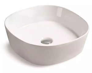 Раковина накладная SantiLine SL-1048 44см белый
