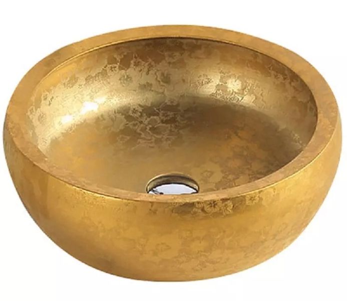 Раковина накладная SantiLine SL-7002 44см коричневый