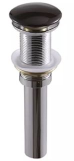 Донный клапан SantiLine SL-112 без перелива чёрный матовый Донный клапан SantiLine SL-112 без перелива чёрный матовый