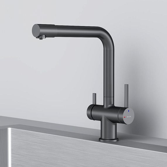 Смеситель для кухни Am.Pm Func F8F05722 черный