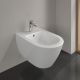 Биде Villeroy Boch Subway 2.0 подвесное  CeramicPlus 540000R1 Альпийский белый