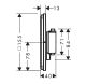 Смеситель для душа Hansgrohe ShowerSelect Comfort E 15574670 черный Смеситель для душа Hansgrohe ShowerSelect Comfort E 15574670 черный