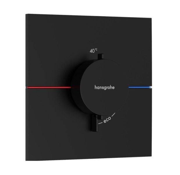 Смеситель для душа Hansgrohe ShowerSelect Comfort E 15574670 черный Смеситель для душа Hansgrohe ShowerSelect Comfort E 15574670 черный