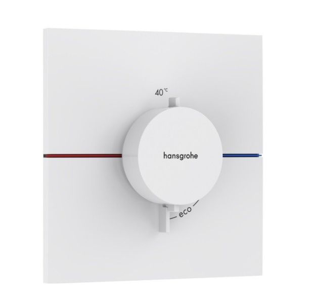 Смеситель для душа Hansgrohe ShowerSelect Comfort E 15574700 белый матовый Смеситель для душа Hansgrohe ShowerSelect Comfort E 15574700 белый матовый