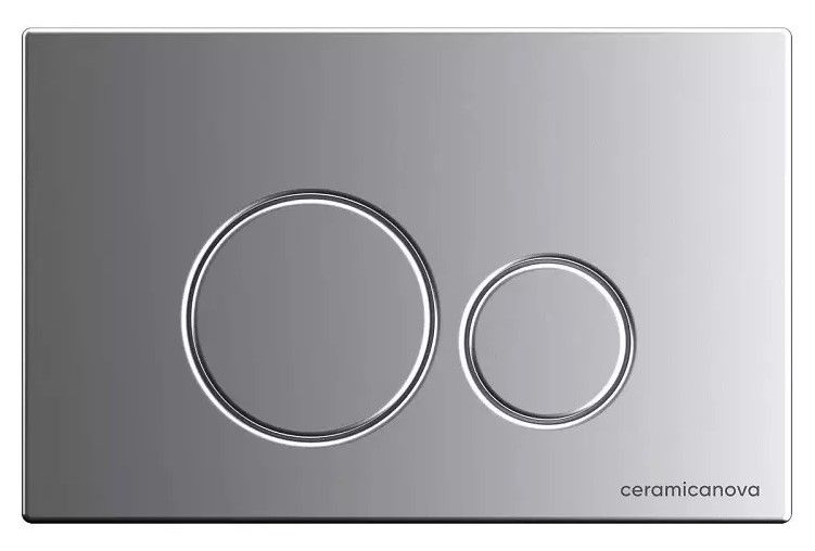 Комплект с инсталляцией Ceramica Nova CN3009_1001M_1000 унитаз Forma CN3009 крышка-сиденье с микролифтом и инсталляция Envision CN1001M с кнопкой смыва хром матовый Round