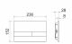 Комплект с инсталляцией Ceramica Nova CN4002_1002CH_1000 унитаз Metropol CN4002 крышка-сиденье с микролифтом и инсталляция Envision CN1002CH с кнопкой смыва хром Flat