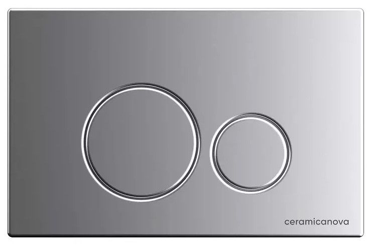 Комплект с инсталляцией Ceramica Nova CN6000_1001M_1000 унитаз Balearica CN6000 крышка-сиденье с микролифтом и инсталляция Envision CN1001M с кнопкой смыва хром матовый Round