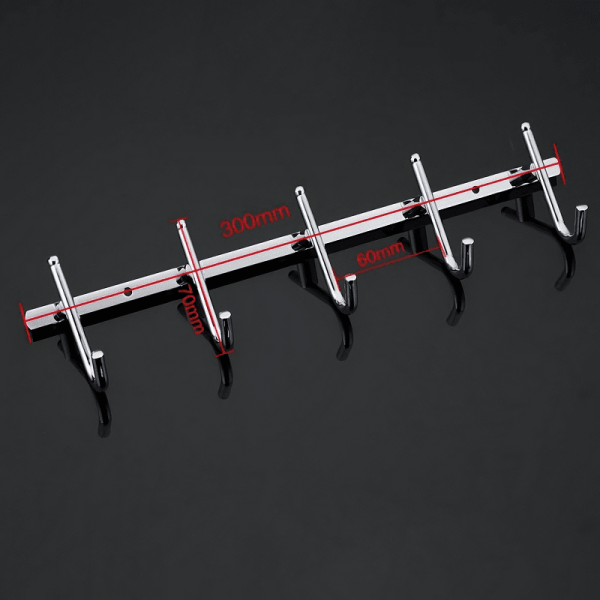 Вешалка пять крючков Gappo G201-5 хром