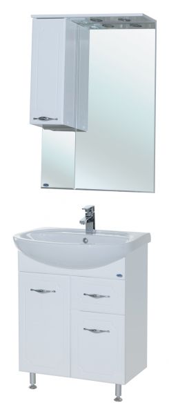 Тумба под раковину Bellezza Стелла 65см белый 00000002229