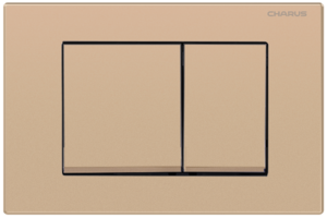 Клавиша смыва Charus Minimalista FP.310.51.01 матовый песок