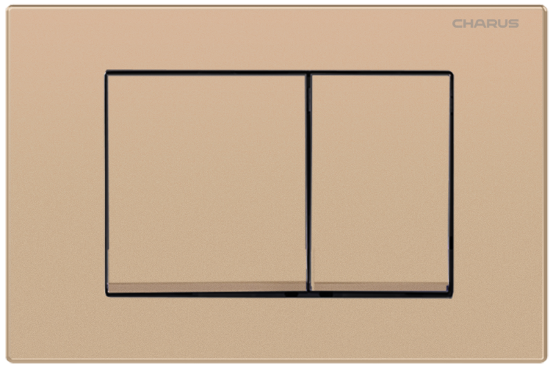 Клавиша смыва Charus Minimalista FP.310.51.01 матовый песок Клавиша смыва Charus Minimalista FP.310.51.01 матовый песок