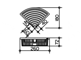 Корзинка для губки Keuco 24944010100 хром Корзинка для губки Keuco 24944010100 хром