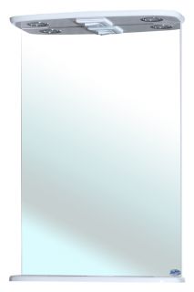 Зеркало с подсветкой Bellezza Магнолия 50см белый 0000001134 Зеркало с подсветкой Bellezza Магнолия 50см белый 0000001134