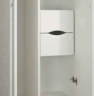 Шкаф-колонна Акватон Симпл с бельевой корзиной белый 1A137403SL010 Шкаф-колонна Акватон Симпл с бельевой корзиной белый 1A137403SL010