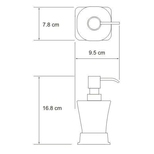 Wasserkraft Exter K-5599 Дозатор для жидкого мыла 300 ml