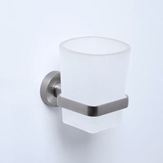 Подстаканник одинарный WasserKRAFT Tauber K-64428 никель