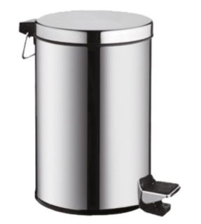 Ведро для мусора Haiba HB703 12 литров хром Ведро для мусора Haiba HB703 12 литров хром