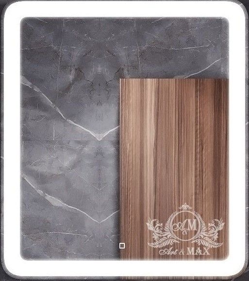 Зеркало с подсветкой Art&Max Latina 60x80см AM-Lat-600-800-DS-F