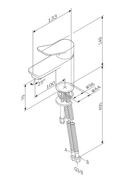 Смеситель для раковины Am Pm X-JOY F85A02100