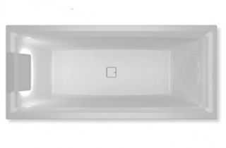 Акриловая ванна с подсветкой Riho Still Square LED B100004005 170х75см светодиоды и подголовник слева белый Акриловая ванна с подсветкой Riho Still Square LED B100004005 170х75см светодиоды и подголовник слева белый