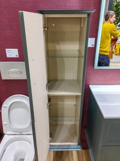 Колонна подвесная Cezares с двумя распашными дверцами, реверсивная TIFFANY 55335 Verde opaco