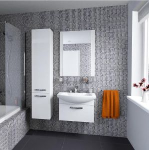 Тумба под раковину Акватон Ария 65см белый 1A134001AA010