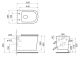 Унитаз подвесной BelBagno Veneto BB132CHR