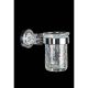 Стакан Boheme Murano Crystal хром 10904-CRST-CH Стакан Boheme Murano Crystal хром 10904-CRST-CH