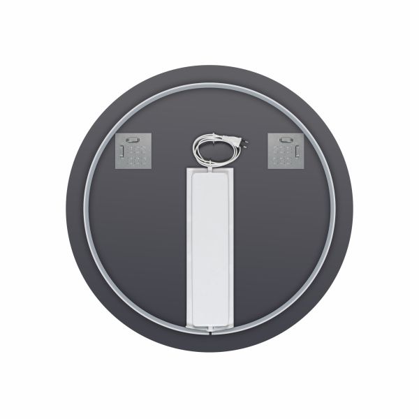 Зеркало Reflexion Hoop RF4310HO с фоновой подсветкой бесконтактным сенсором белой окантовкой 60х60