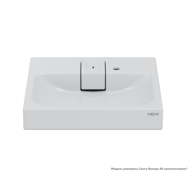 Раковина над стиральной машиной Санта Венера 900162 60 см белый